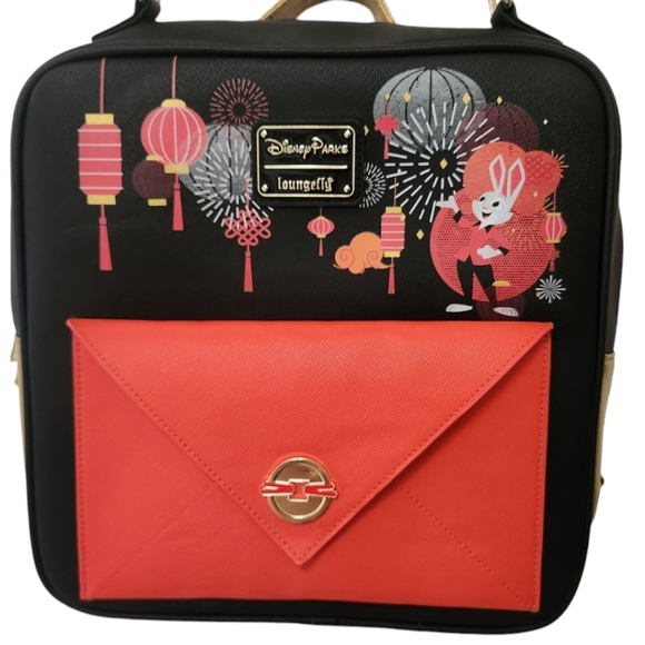 Loungefly Disney Parks 2023 Year Of The Rabbit Lunar New Year Mini Backpack - Picture 3 of 14